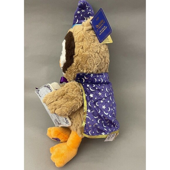 Cuddle Barn Octavius The Storytelling Owl Talking Stuffed 13.5" Wizard Toy NWT - Picture 2 of 7